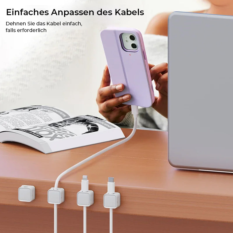 Spendora™ Magnetischer Kabelspeicher-Organizer (6 Stück) | 50% RABATT