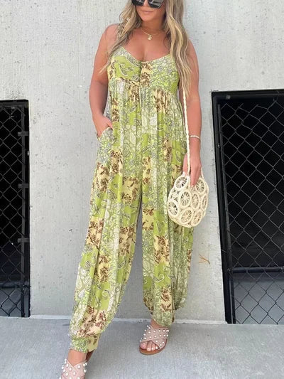 Boho Ballonhosen-Overall