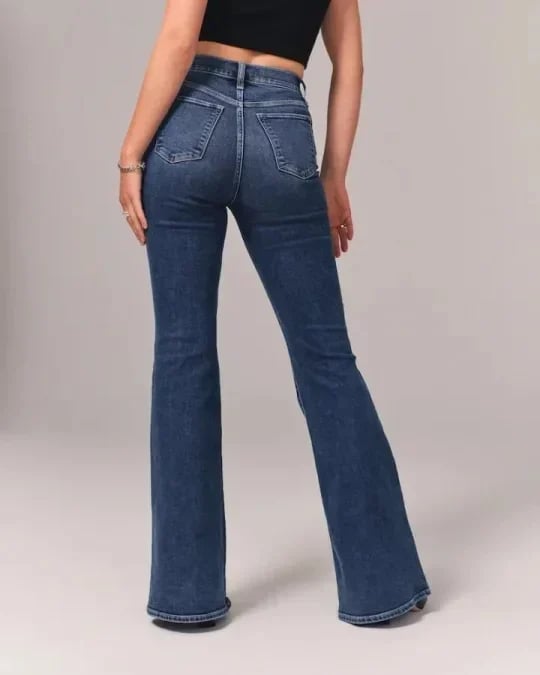 2023 High Stretch Flare Jeans - Bis 65% RABATT