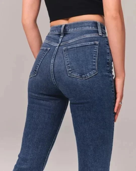 2023 High Stretch Flare Jeans - Bis 65% RABATT