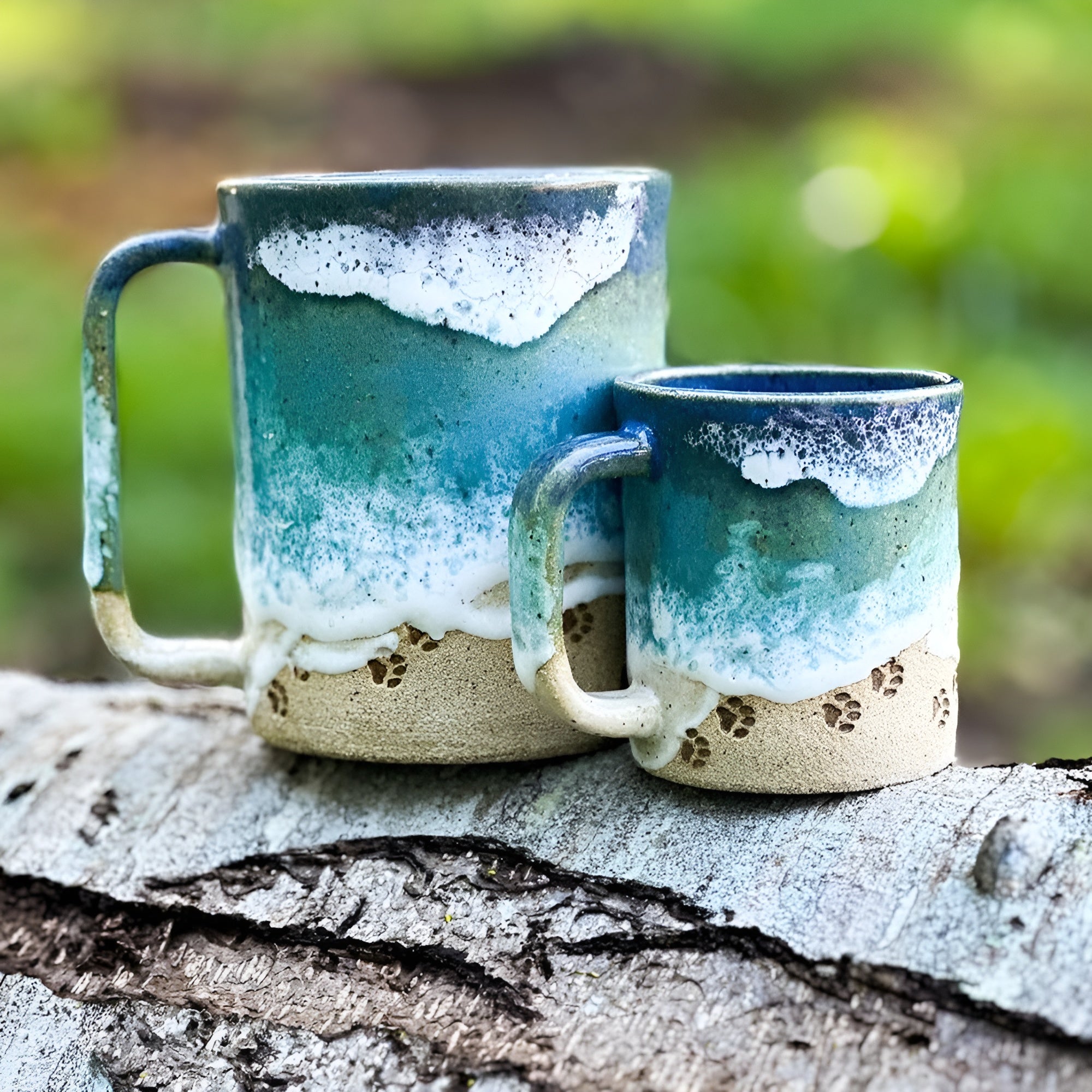 OceanBreeze - Handgefertigte Tasse mit 3D-Küstenmotiven – spüren Sie die Meeresbrise bei jedem Schluck | 50% RABATT