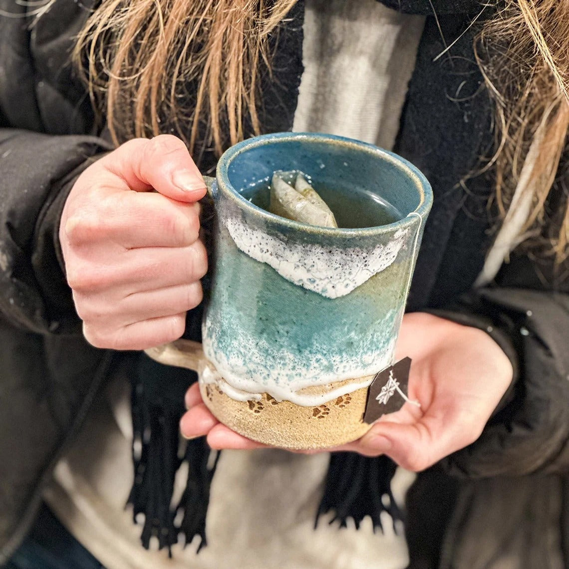 OceanBreeze - Handgefertigte Tasse mit 3D-Küstenmotiven – spüren Sie die Meeresbrise bei jedem Schluck | 50% RABATT