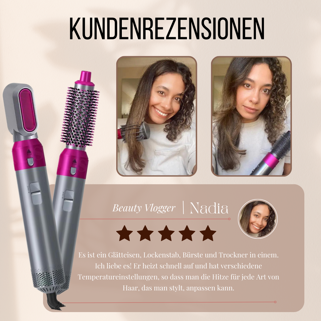 CurlMaster Pro - Heißluftstyler | 50% RABATT