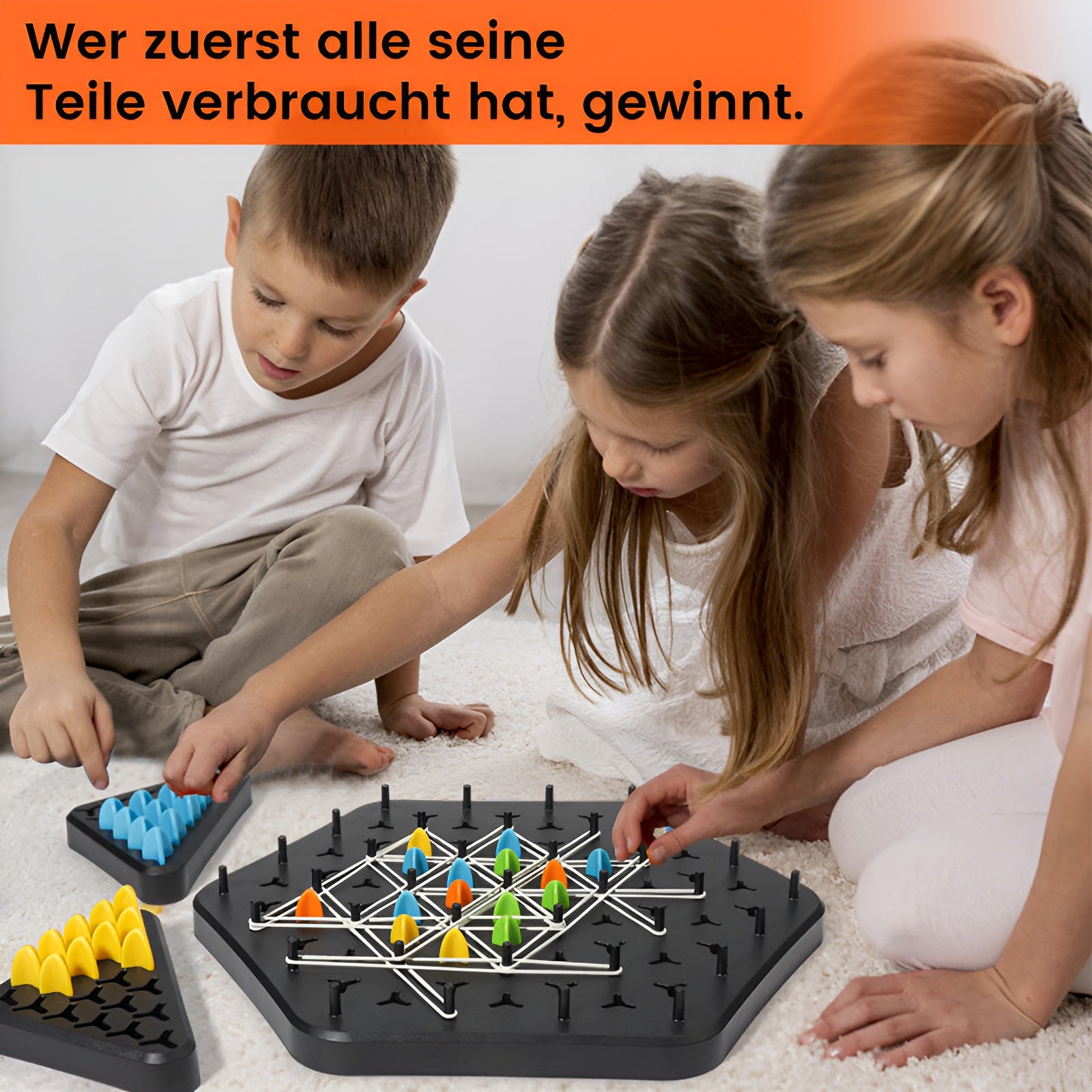 TriggleMaster – Strategisches Brettspiel für spannende Indoor-Abende 2 bis 4 Spieler | 50% RABATT