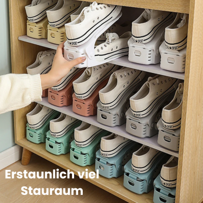 StackShoe™ | Stapelbarer Schuh-Organizer