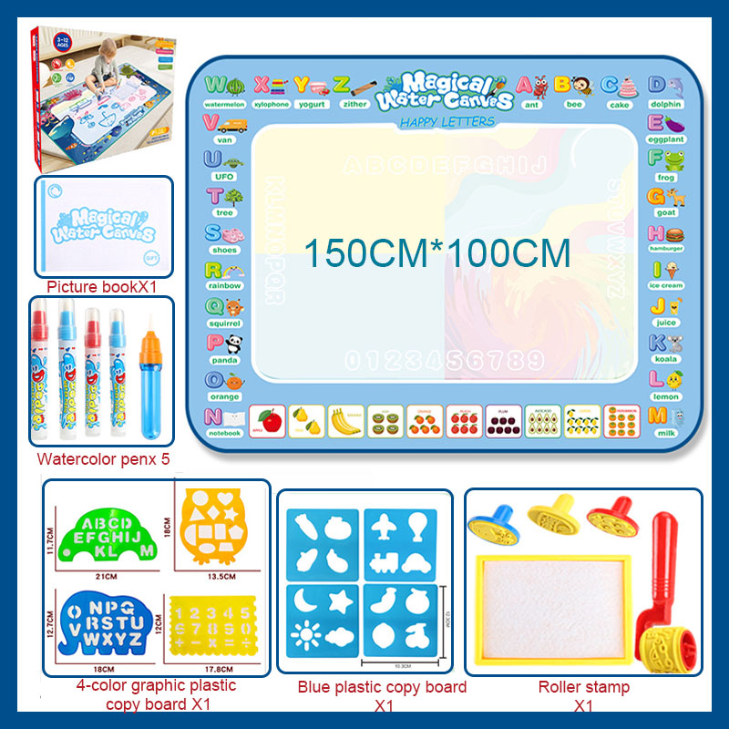 Magische Aquarell-Zeichenmatte für Kinder (wird mit einem Bilderalbum geliefert)