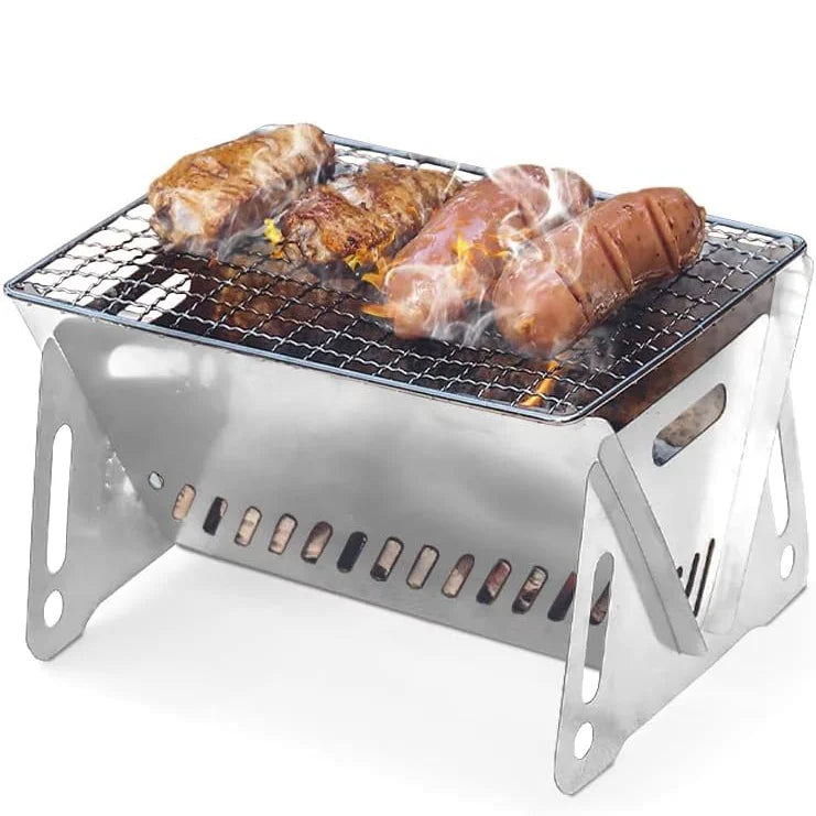 1 + 1 GRATIS - Tragbarer Camping BBQ Grill