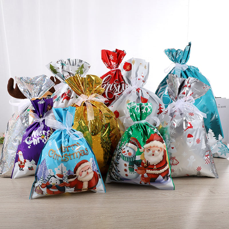 FestiveWrap - Festliche Geschenktüten – schnell verpacken ohne Schere oder Klebeband | 50% RABATT