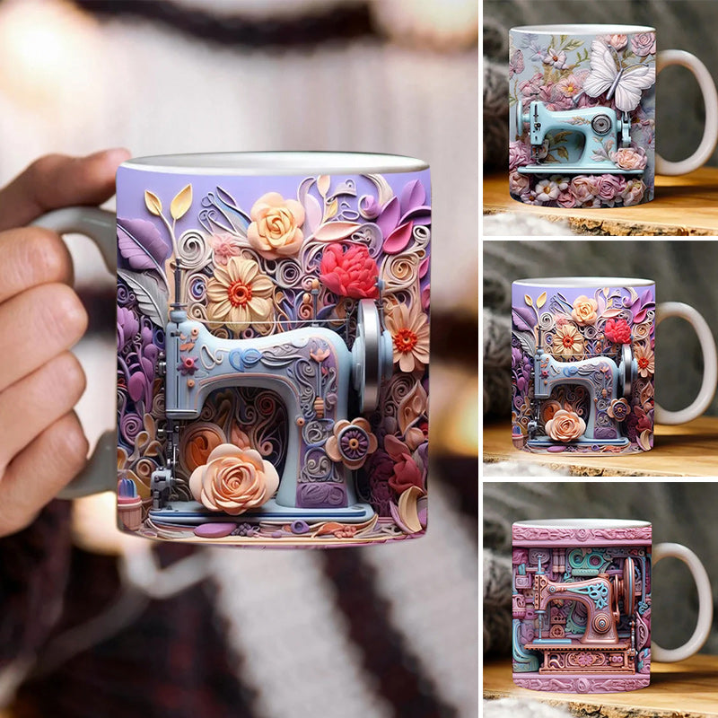 StitchMug - Kreative 3D-Nähtasse für Nähbegeisterte | 50% RABATT