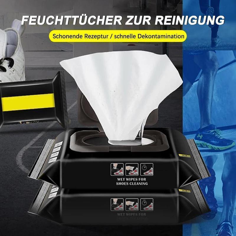 Magische Schuheputzen Feuchttücher (12 Stücke/1 Paket)