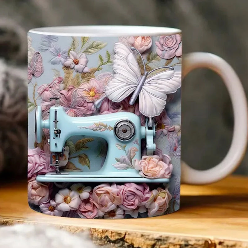 StitchMug - Kreative 3D-Nähtasse für Nähbegeisterte | 50% RABATT