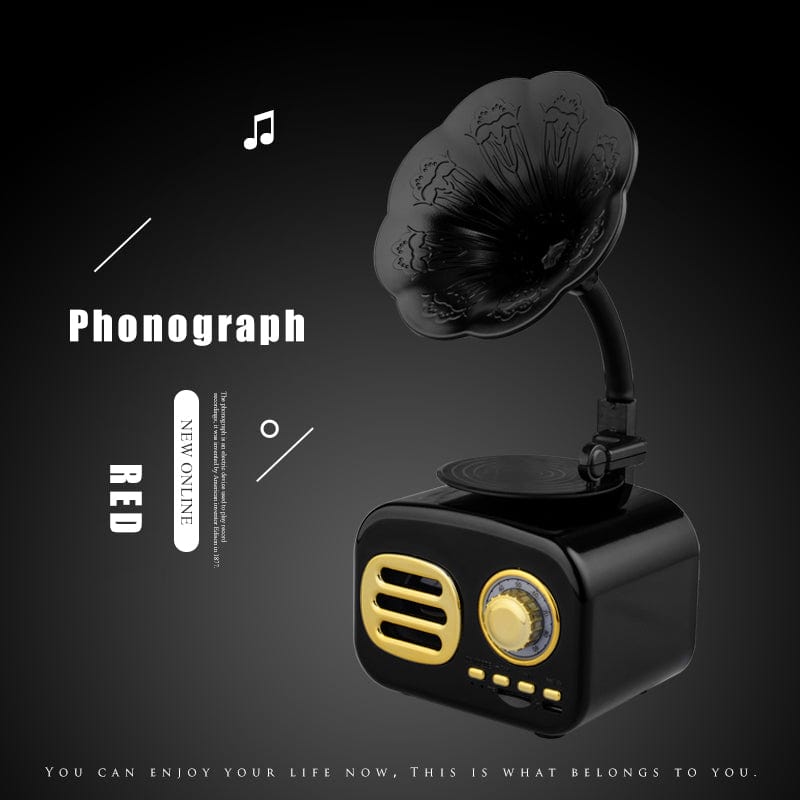 Phonograph Bluetooth-Lautsprecher™ | 50% RABATT