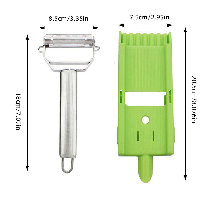 2-in-1-Häcksler & Schneidemaschine