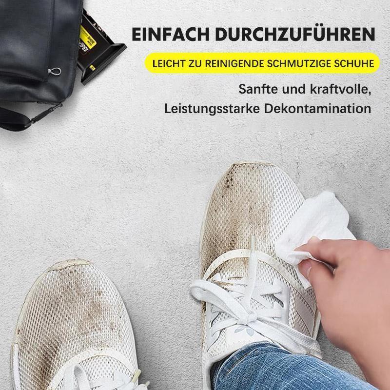 Magische Schuheputzen Feuchttücher (12 Stücke/1 Paket)