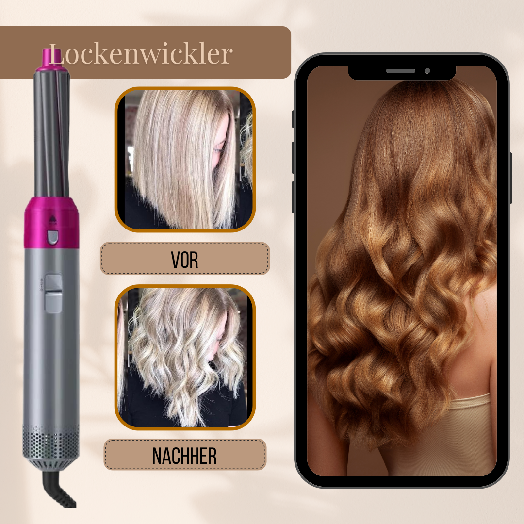 CurlMaster Pro - Heißluftstyler | 50% RABATT