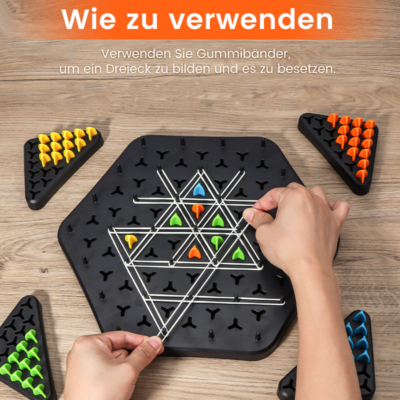 TriggleMaster – Strategisches Brettspiel für spannende Indoor-Abende 2 bis 4 Spieler | 50% RABATT