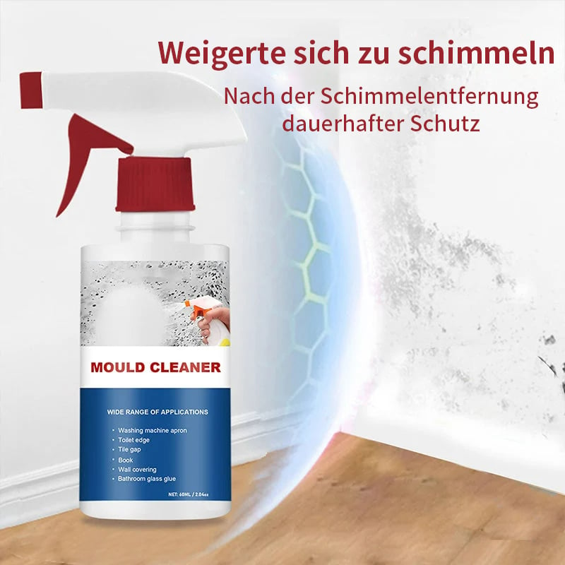 SchimmelSchutz Spray - Schnelle Entfernung von Schimmel für gesunde Luft | 1+1 GRATIS