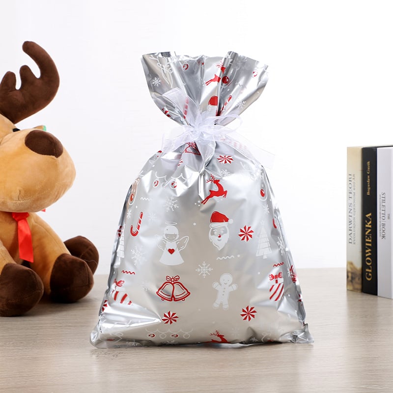 FestiveWrap - Festliche Geschenktüten – schnell verpacken ohne Schere oder Klebeband | 50% RABATT