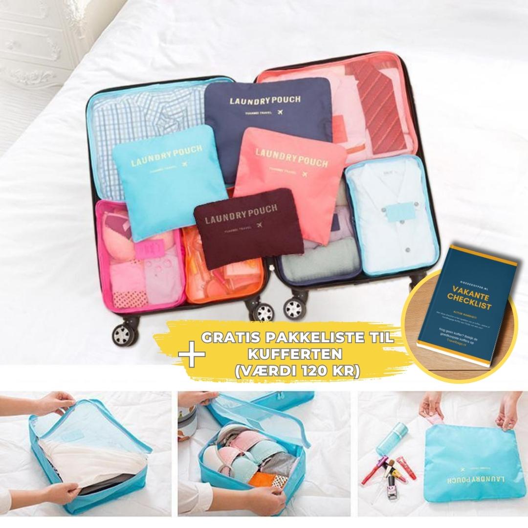 TravelSet™ 6 Aufbewahrungstaschen für Koffer | 50% Rabatt