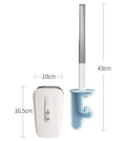 Bacteria-Killing Cactus Toilet Brush With Disinfecting Head