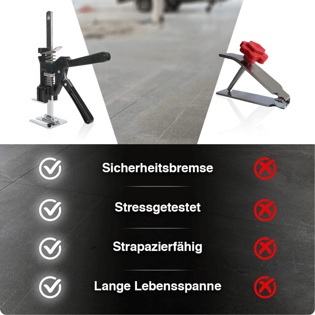 FortiLift™- praktisches Einhandmontagewerkzeug für kraftvolles Heben