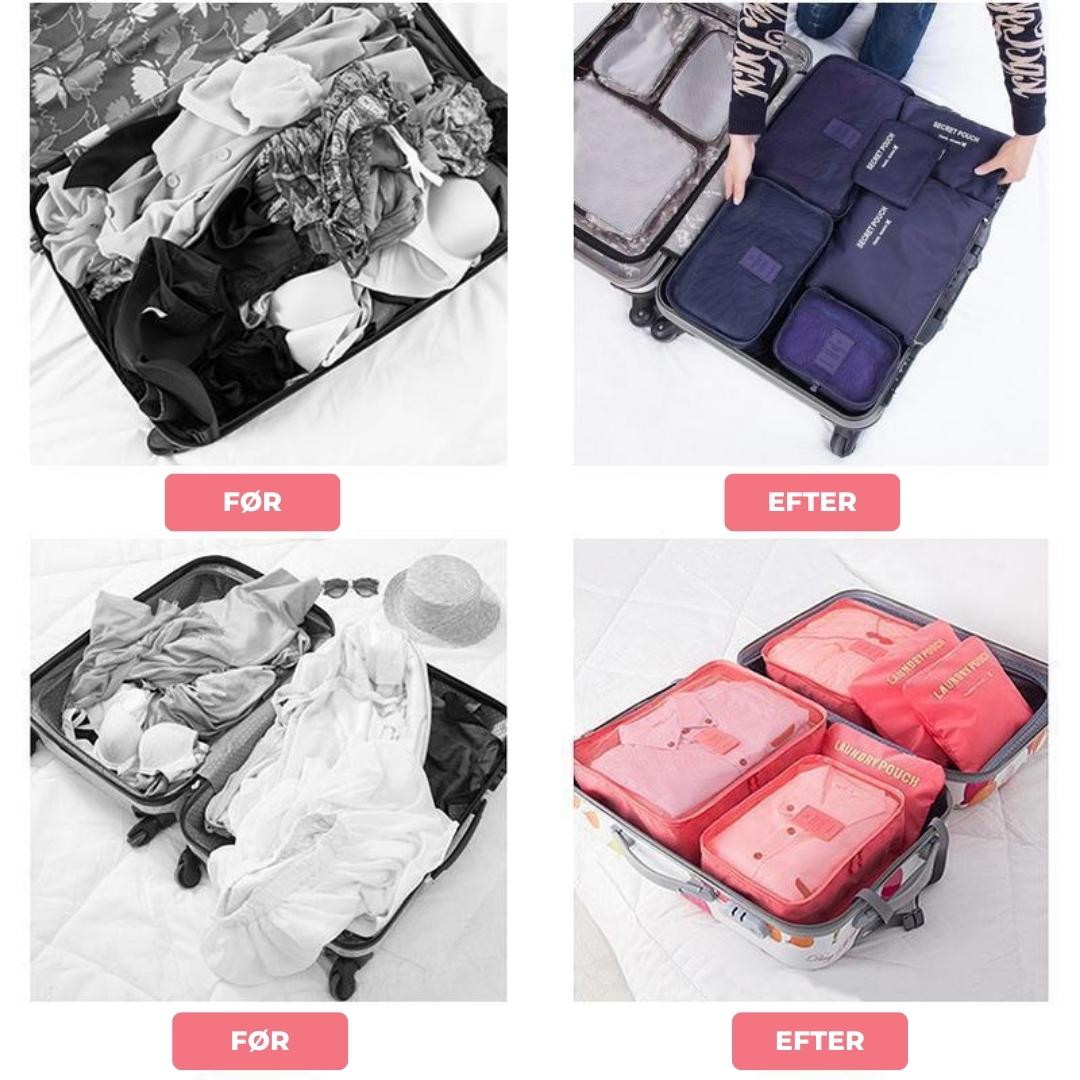 TravelSet™ 6 Aufbewahrungstaschen für Koffer | 50% Rabatt