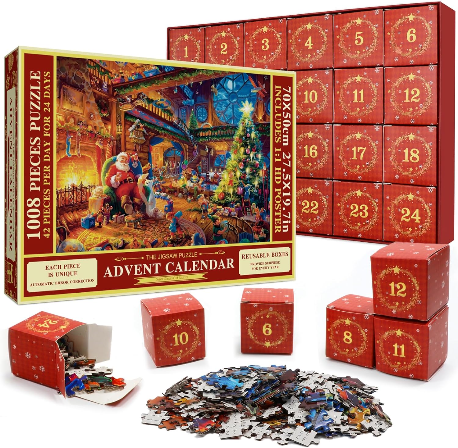 PuzzleFest – Der coolste Adventskalender für tägliche Puzzlefreude | 50% RABATT