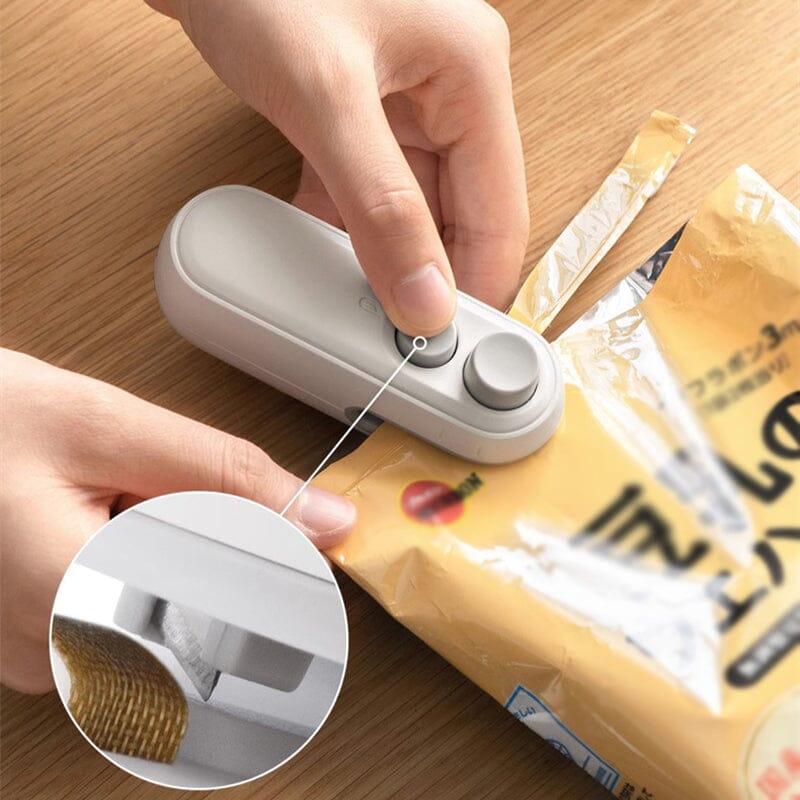 Mini-Handgerät zum Versiegeln von Chipstüten