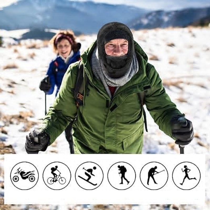 FlexWarm® - Anpassbares, dehnbares Fleece für ultimativen Gesichtsschutz! | 50% RABATT