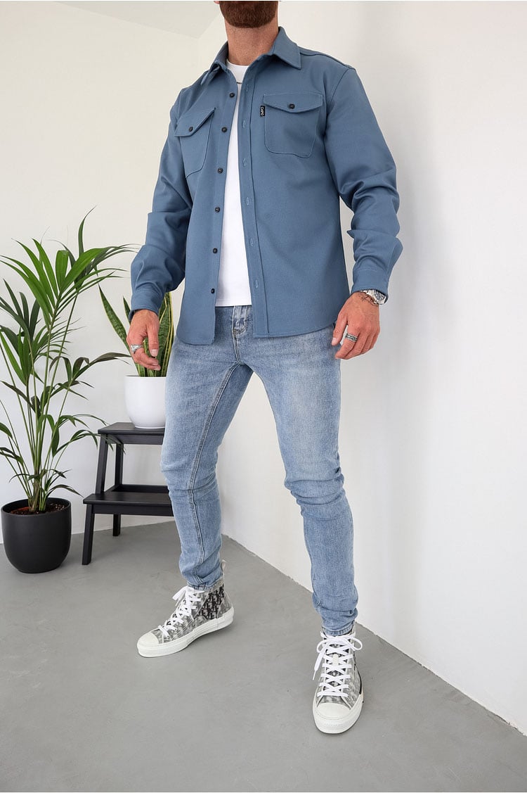 Markus™ Hemdjacke mit Knopfleiste | 50% RABATT