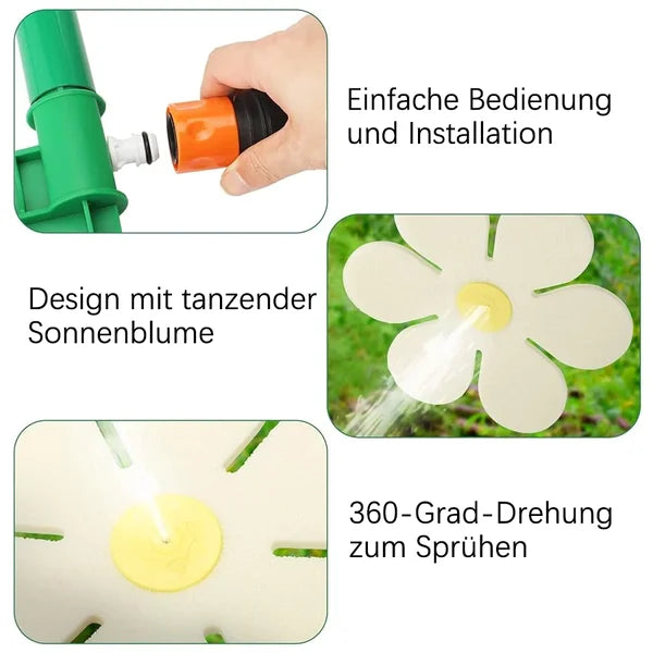 Tanzender Sonnenblumen-Sprinkler | 50% RABATT