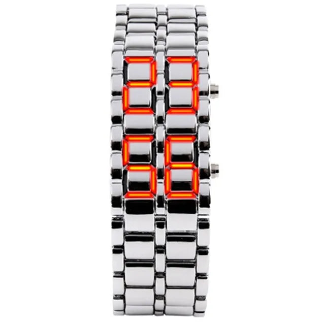 Digitale Lava-Armbanduhr für Männer