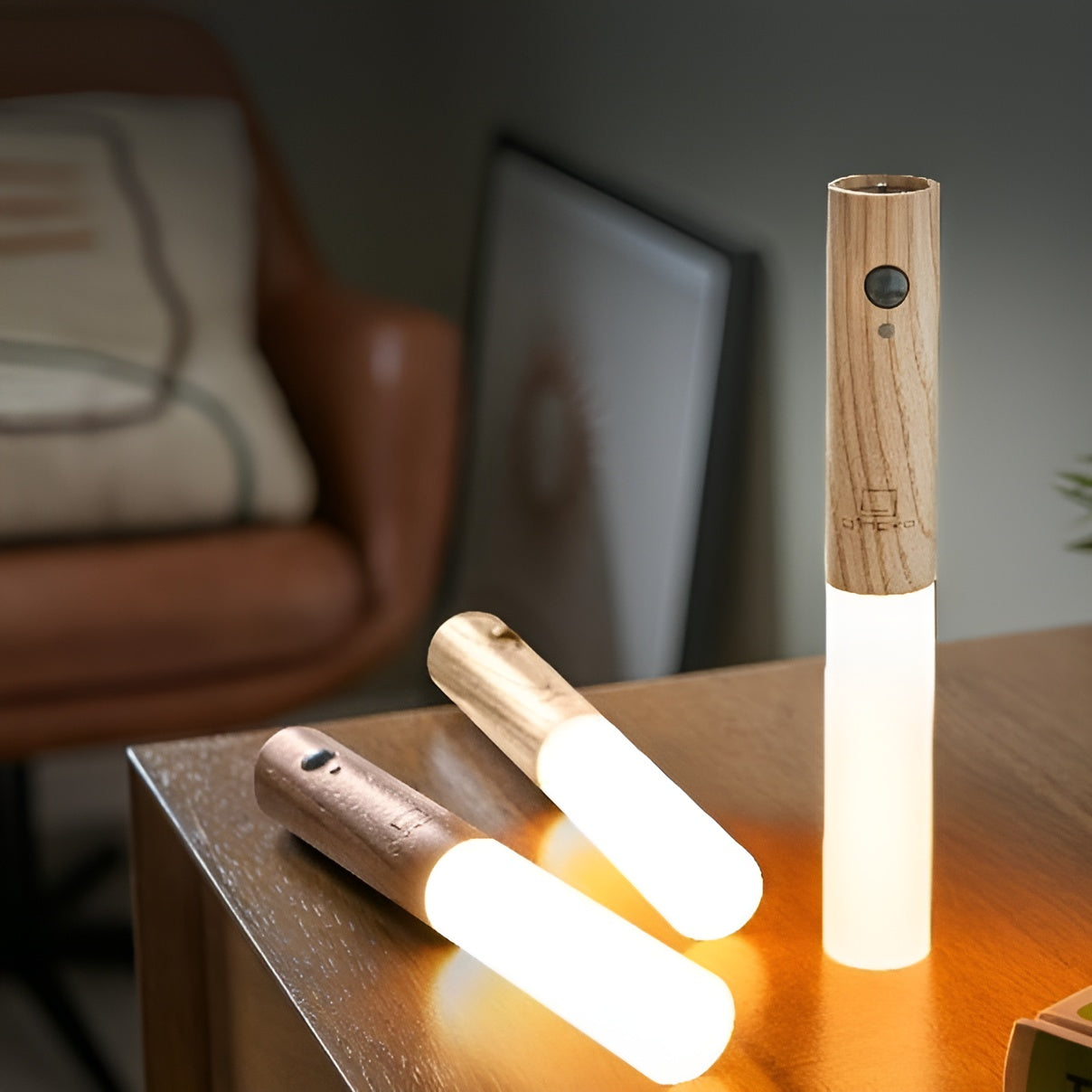 Woodlamp - Stimmungsvolles Licht ohne Stromanschluss | 50% RABATT