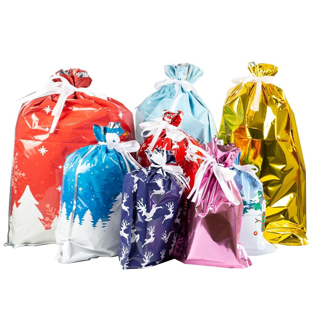 FestiveWrap - Festliche Geschenktüten – schnell verpacken ohne Schere oder Klebeband | 50% RABATT