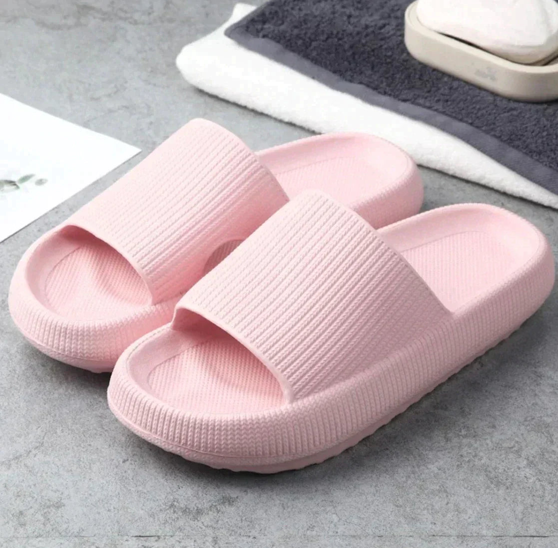 Comfyclouds™ | Soft Sole Inomhus Slides Sandaler!