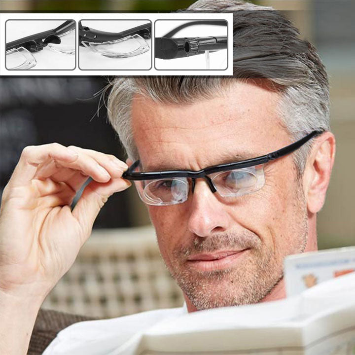 ViewEase™ - Die revolutionäre Brille mit verstellbaren Gläsern | 1+1 GRATIS