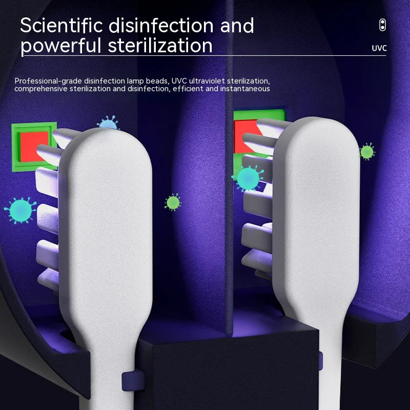 Tandenborstelhouder mit UV-Sterilisator