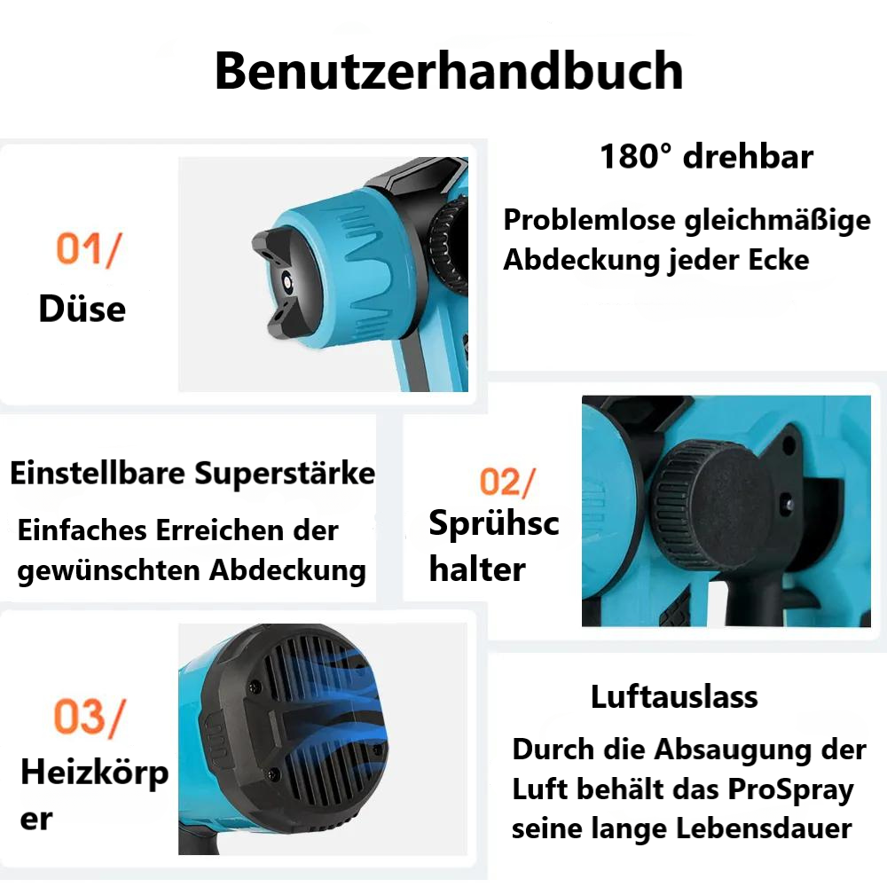 Prospray™ | Ultimatives DIY-Werkzeug | Heute 50% Rabatt