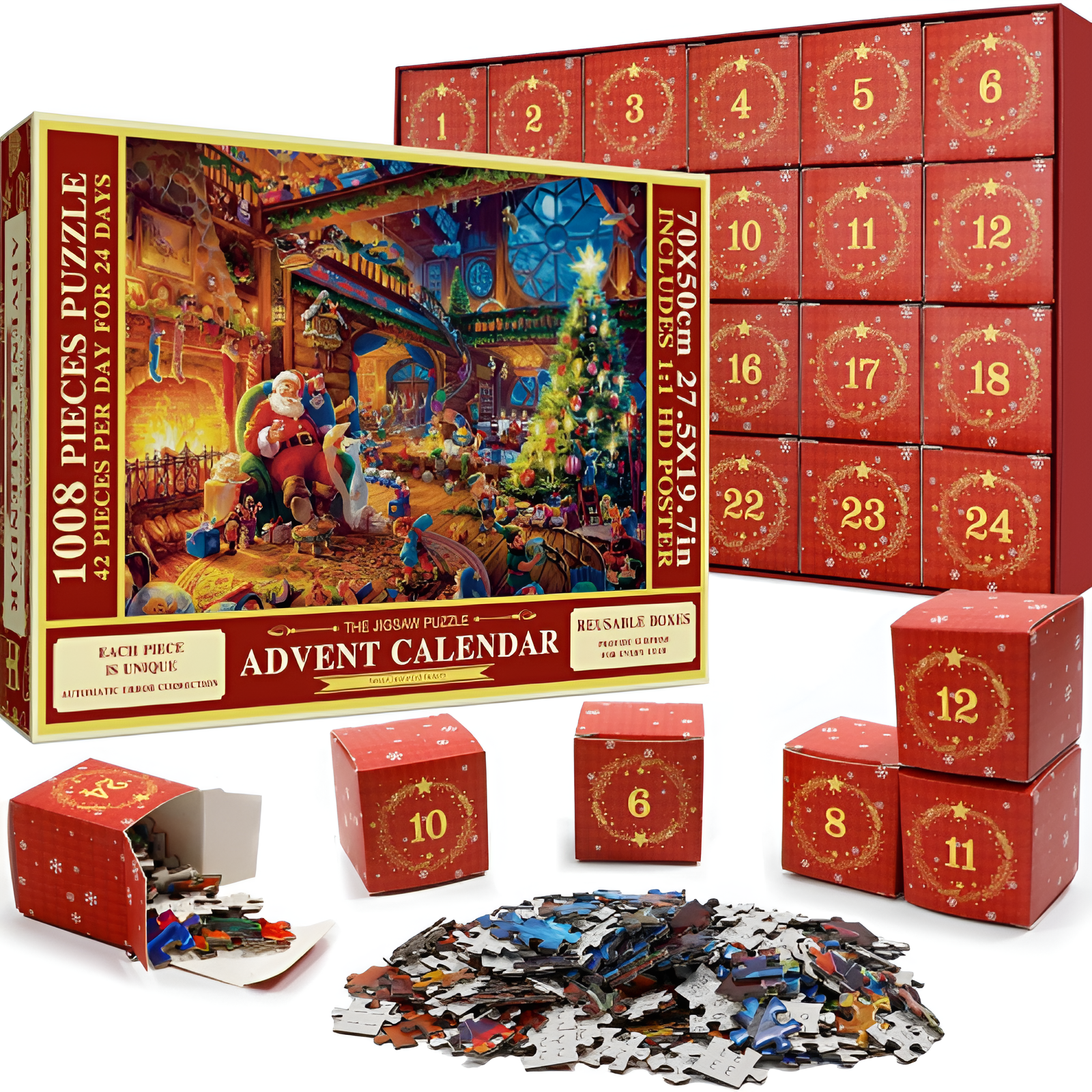 PuzzleFest – Der coolste Adventskalender für tägliche Puzzlefreude | 50% RABATT