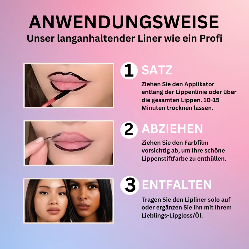 LumiLips  - Abziehbarer Lipliner | 1+1 GRATIS