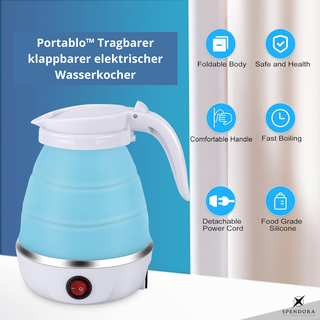 Portablo™ Tragbarer klappbarer elektrischer Wasserkocher | 50% RABATT