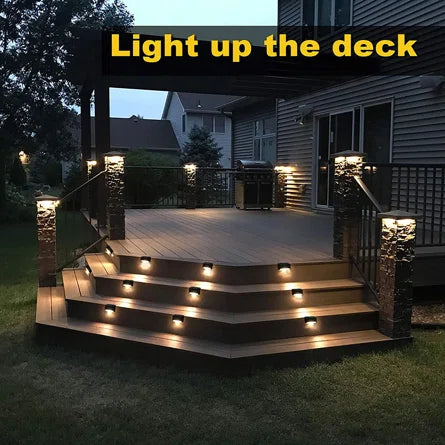 StepLights™ - Treppe Solarleuchten Set | 50% RABATT