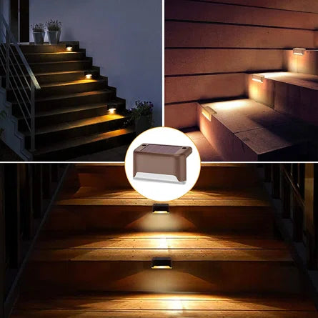 StepLights™ - Treppe Solarleuchten Set | 50% RABATT