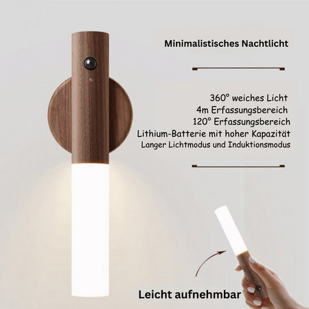 Woodlamp - Stimmungsvolles Licht ohne Stromanschluss | 50% RABATT