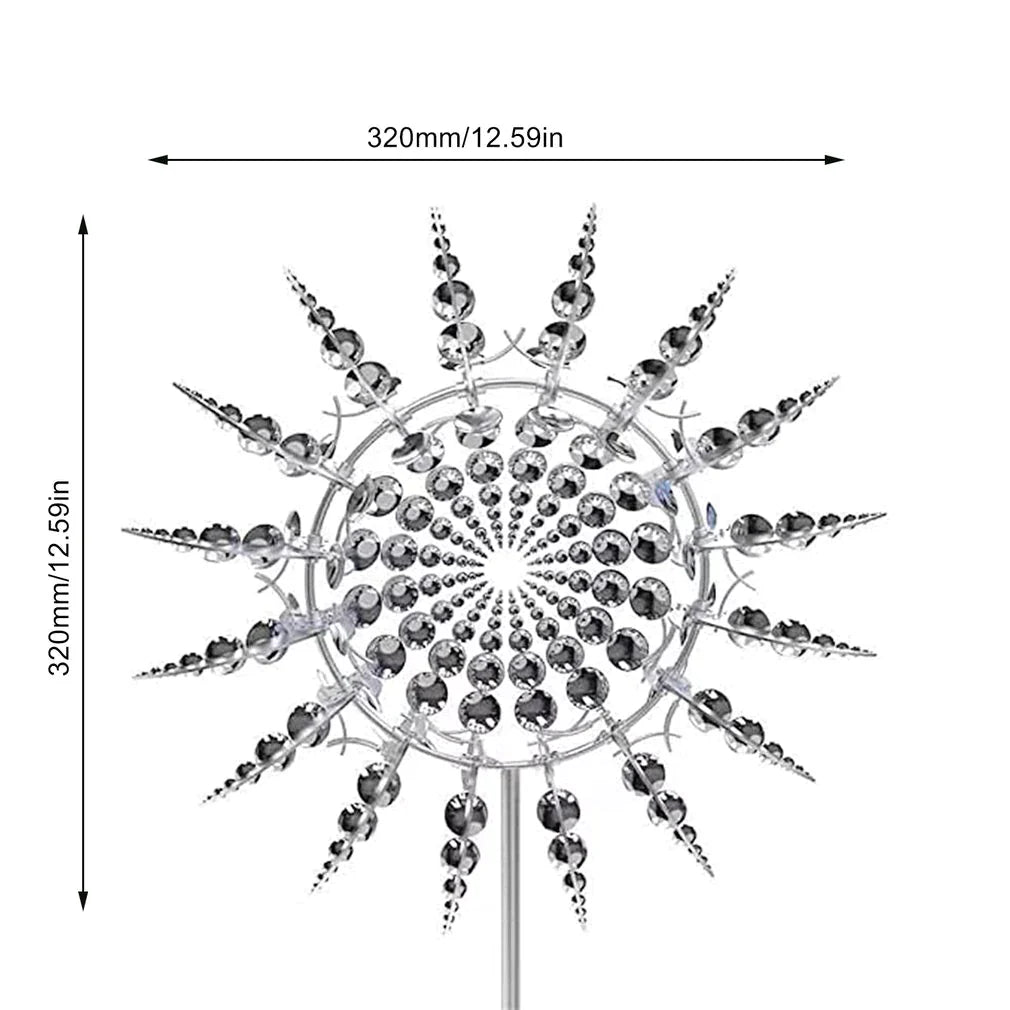 50% RABATT | Windance - Einzigartige und magische Metallwindmühle