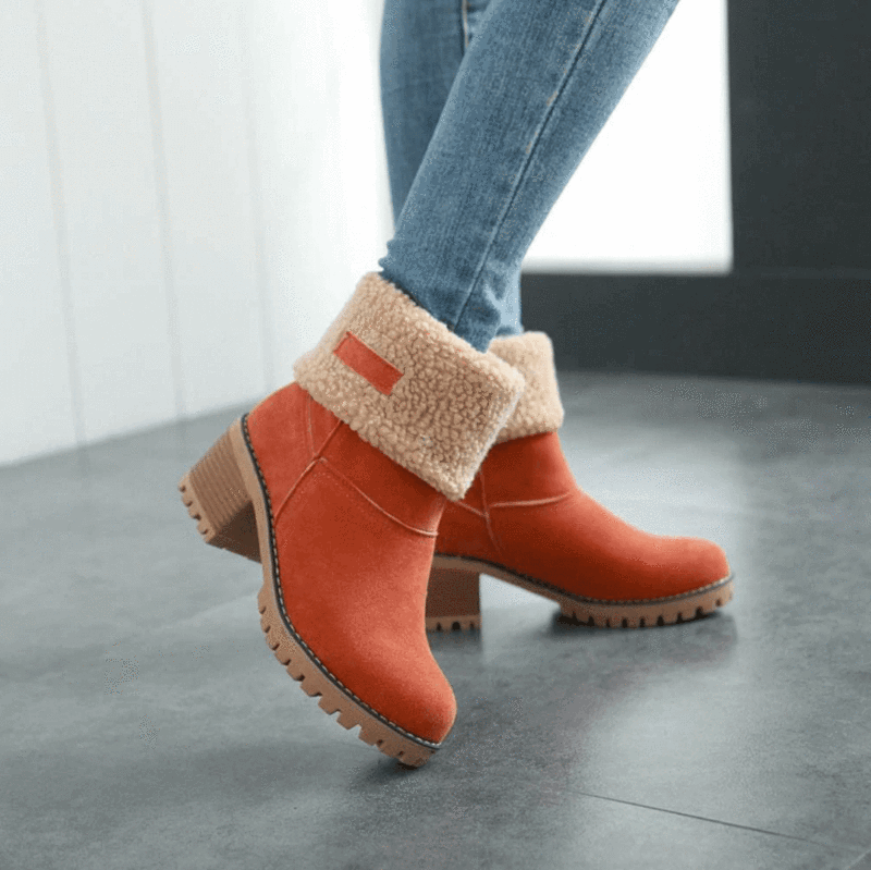 Damenmode | Faltbare, weiche, wasserdichte Stiefel