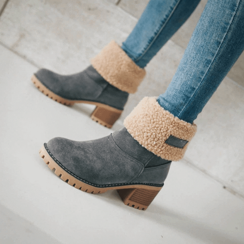 Damenmode | Faltbare, weiche, wasserdichte Stiefel