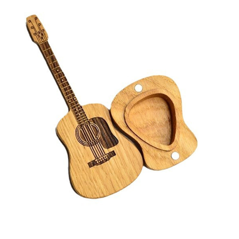 GuitarKeeper - Plektrum für Akustikgitarren aus Holz | 50% RABATT