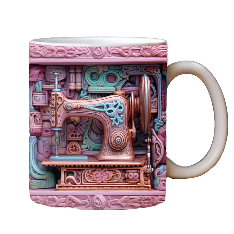 StitchMug - Kreative 3D-Nähtasse für Nähbegeisterte | 50% RABATT