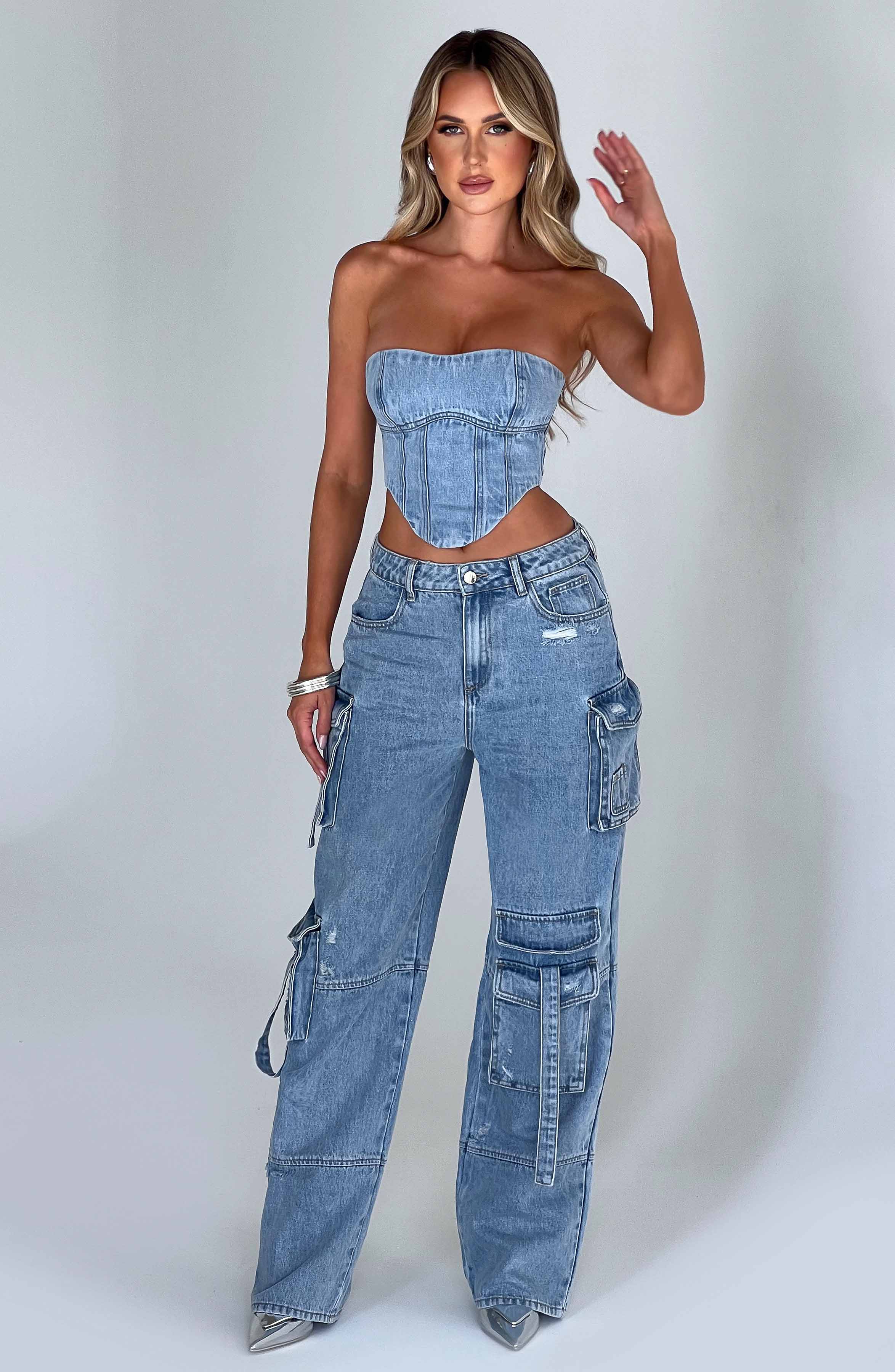 Aria Denim Set